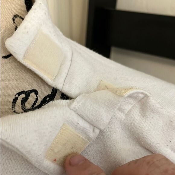 Vintage Disney Dalmatian Dog Embroidered White Black Pullover Sweatshirt Casual - Picture 3 of 11